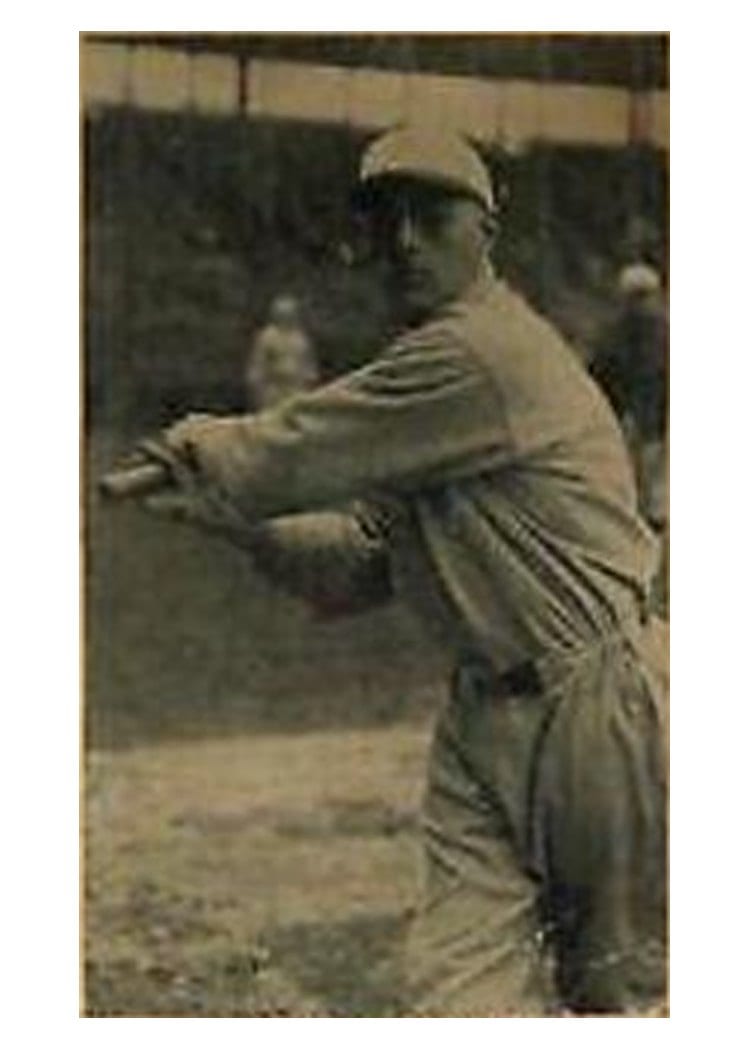 1927 E126 American Caramel Series of 60 Specks' Toporcer Specs #9 card