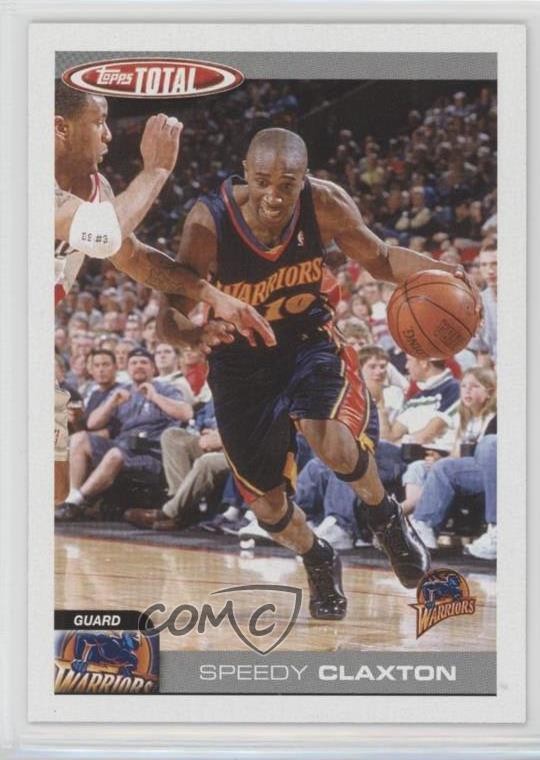 2004-05 Topps Total Base Set Speedy Claxton #59 card
