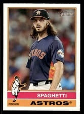 2025 Topps Heritage Spencer Arrighetti Nickname Variation #454