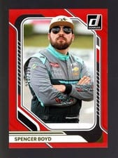 2026 Panini Donruss NASCAR Spencer Boyd Optic #53 card