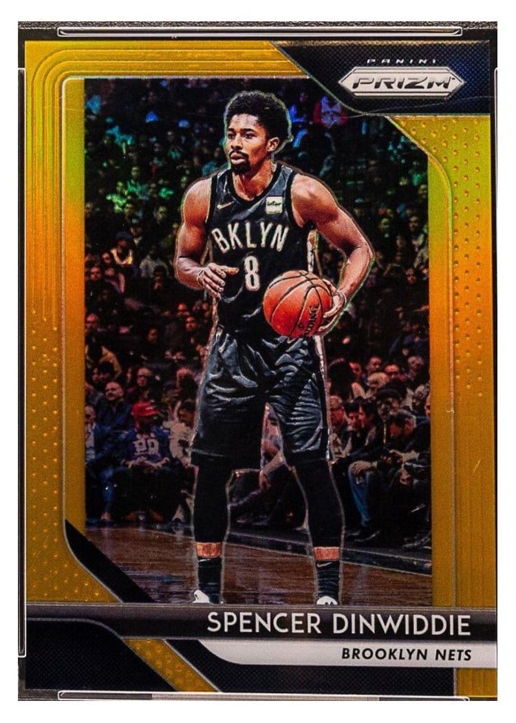 2018-19 Panini Prizm Base Set Spencer Dinwiddie #208 card