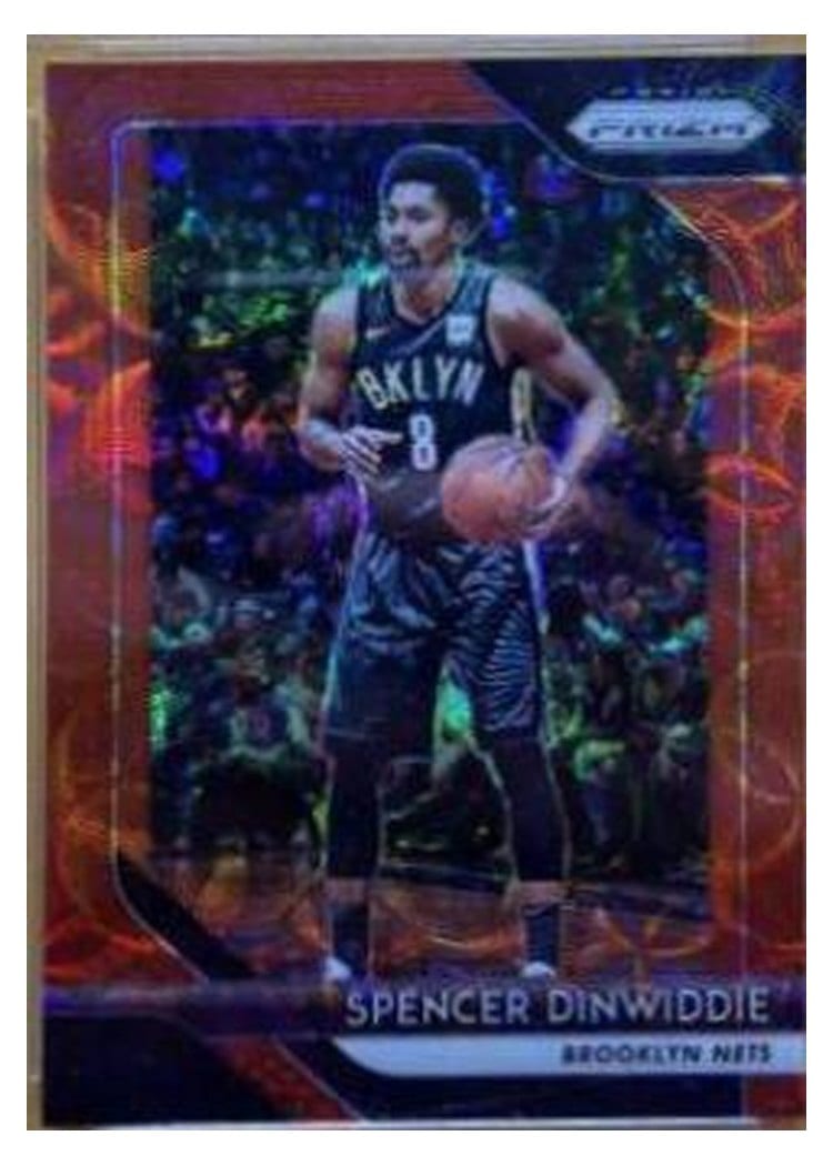 2018-19 Panini Prizm Base Set Spencer Dinwiddie #208 card