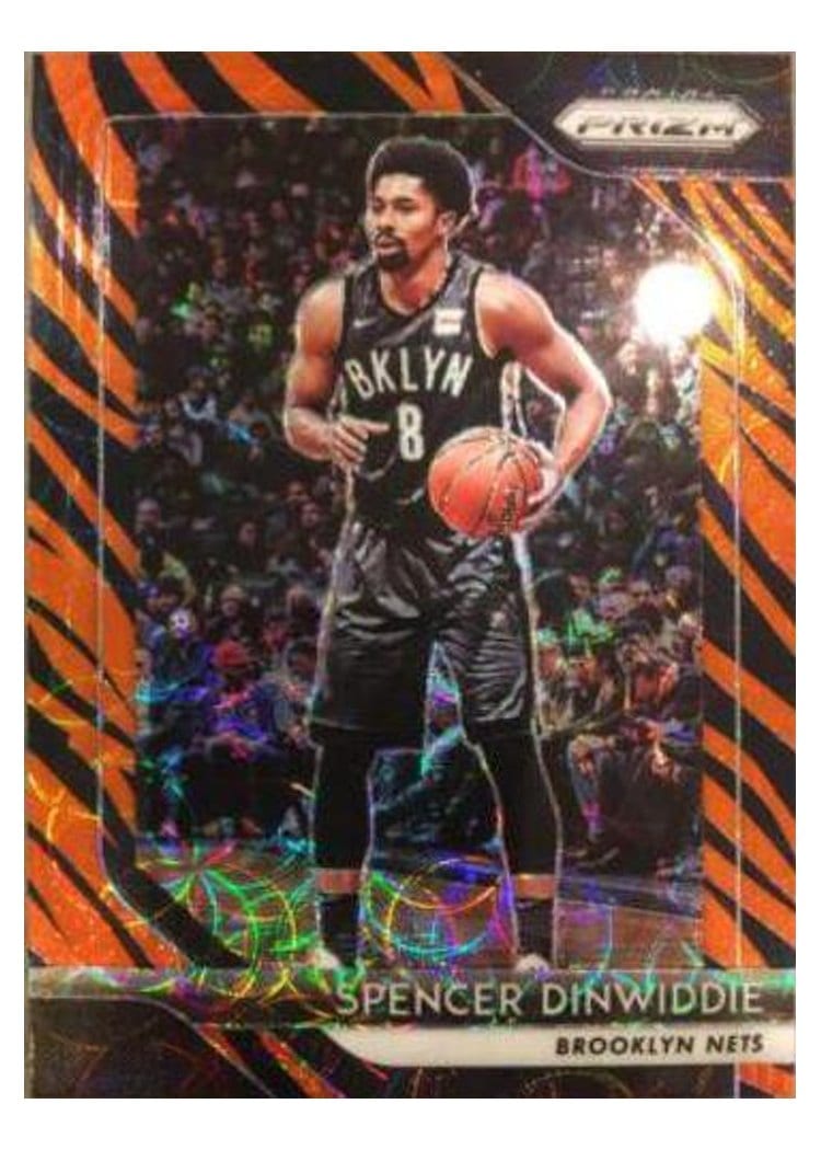 2018-19 Panini Prizm Base Set Spencer Dinwiddie #208 card