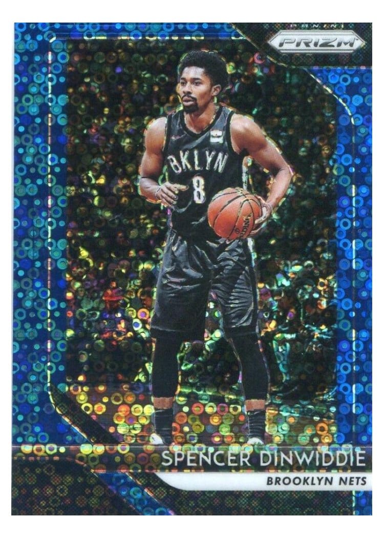 2018-19 Panini Prizm Base Set Spencer Dinwiddie #208 card