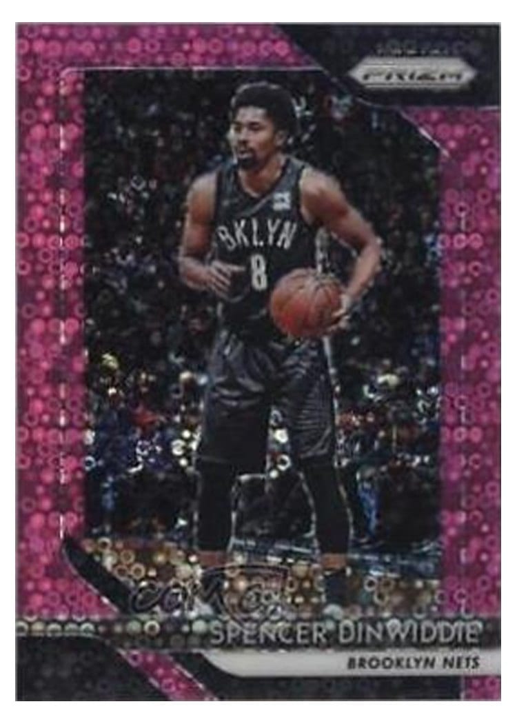 2018-19 Panini Prizm Base Set Spencer Dinwiddie #208 card