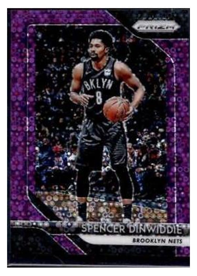 2018-19 Panini Prizm Base Set Spencer Dinwiddie #208 card