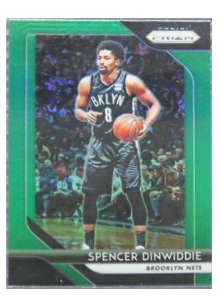 2018-19 Panini Prizm Base Set Spencer Dinwiddie #208 card
