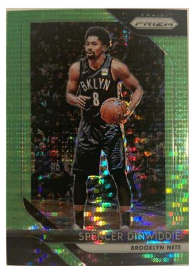 2018-19 Panini Prizm Base Set Spencer Dinwiddie #208 card