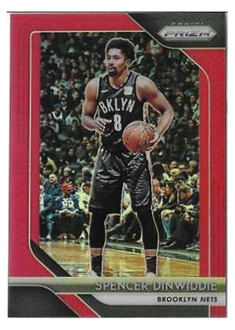 2018-19 Panini Prizm Base Set Spencer Dinwiddie #208 card