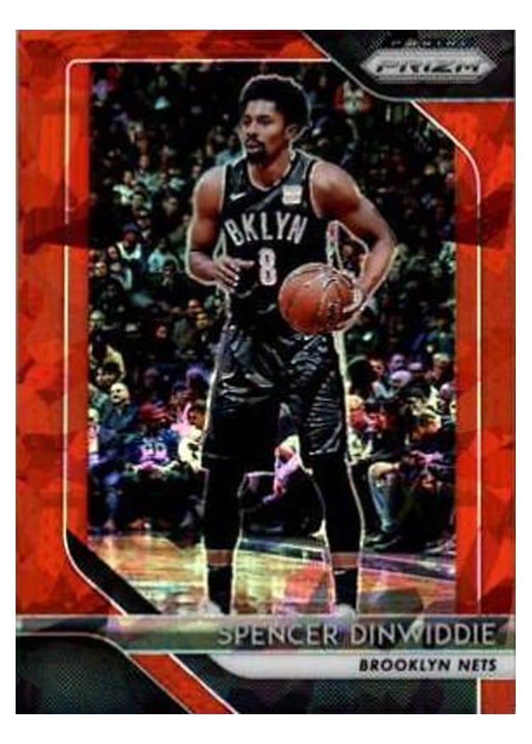2018-19 Panini Prizm Base Set Spencer Dinwiddie #208 card