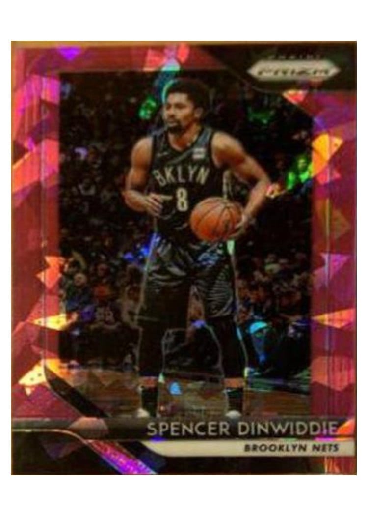 2018-19 Panini Prizm Base Set Spencer Dinwiddie #208 card