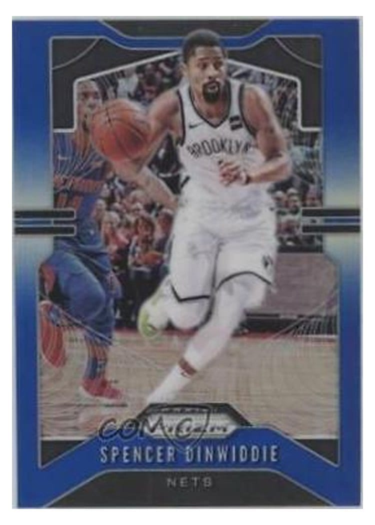 2019-20 Panini Prizm Base Set Spencer Dinwiddie #48 card