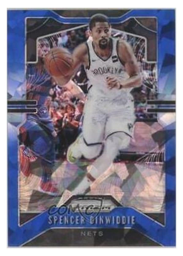 2019-20 Panini Prizm Base Set Spencer Dinwiddie #48 card