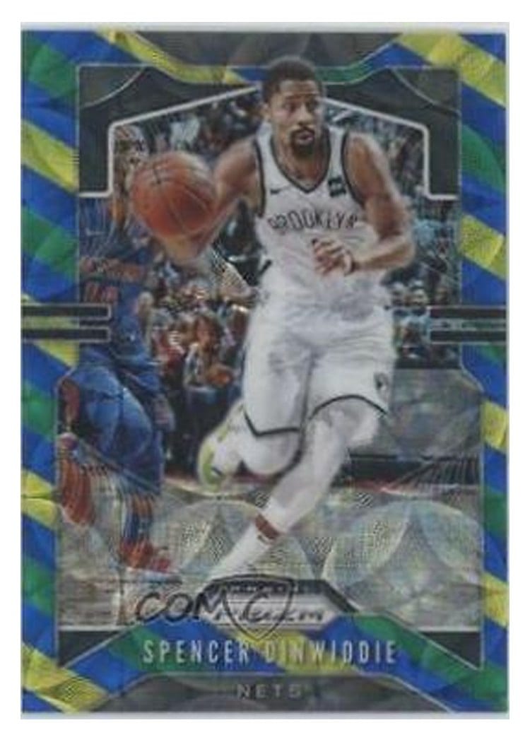 2019-20 Panini Prizm Base Set Spencer Dinwiddie #48 card