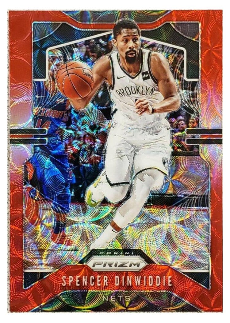 2019-20 Panini Prizm Base Set Spencer Dinwiddie #48 card