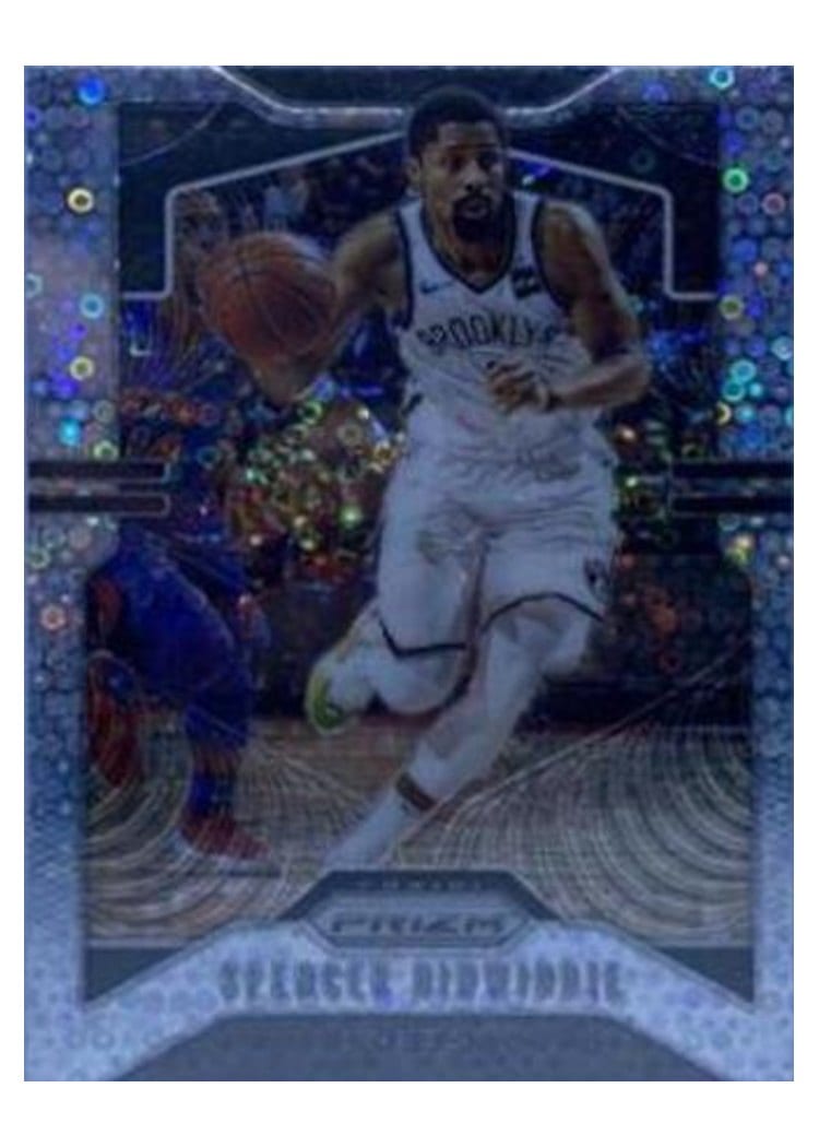 2019-20 Panini Prizm Base Set Spencer Dinwiddie #48 card