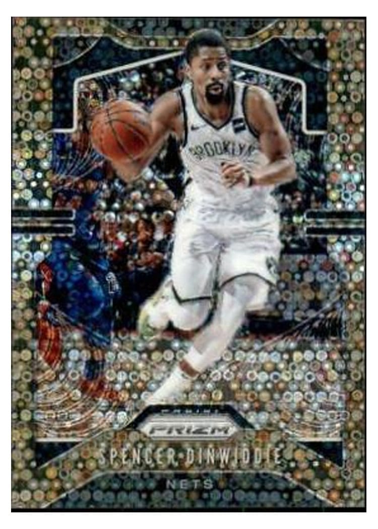 2019-20 Panini Prizm Base Set Spencer Dinwiddie #48 card