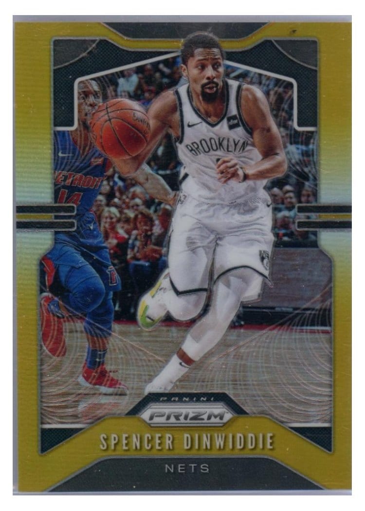 2019-20 Panini Prizm Base Set Spencer Dinwiddie #48 card