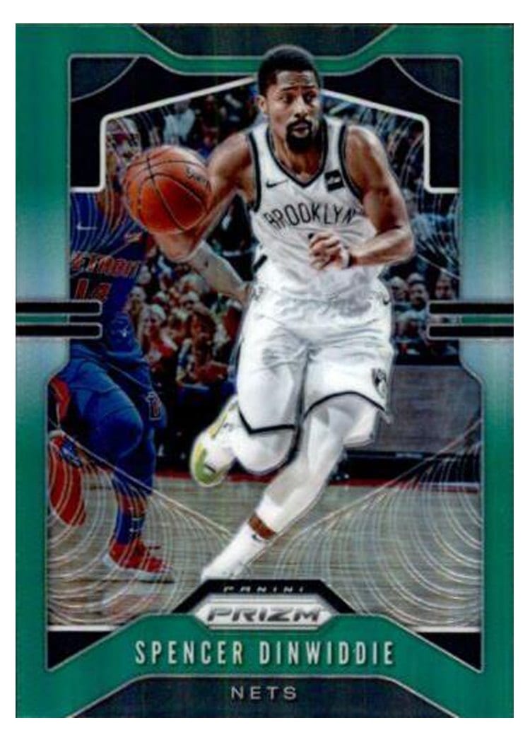 2019-20 Panini Prizm Base Set Spencer Dinwiddie #48 card