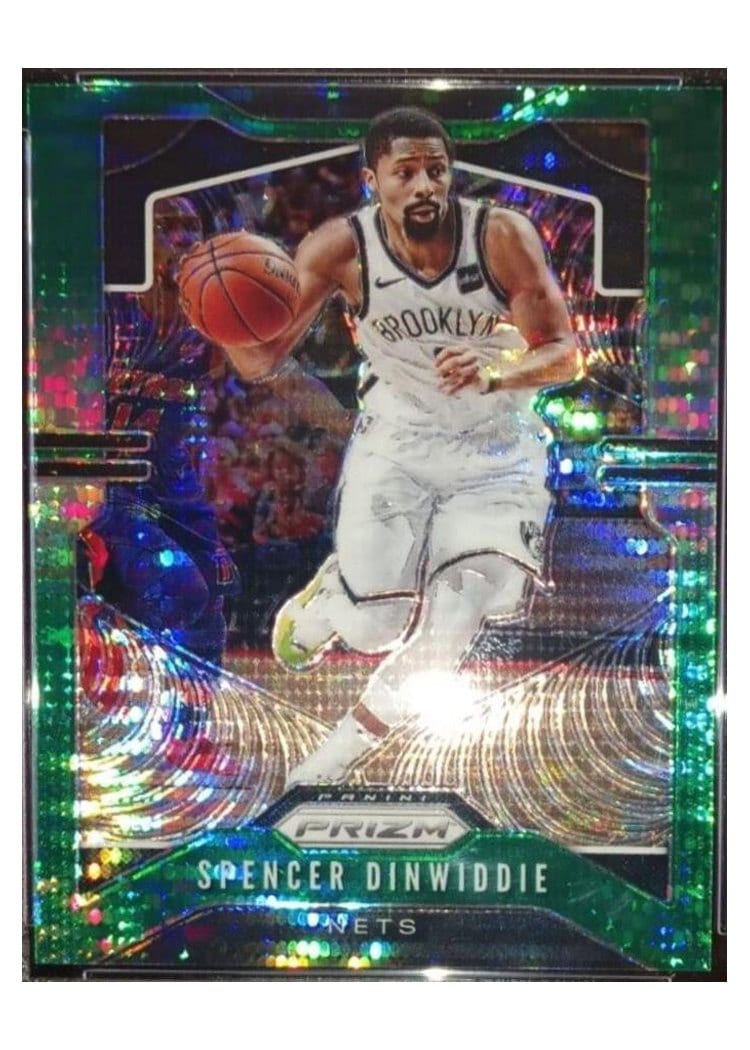 2019-20 Panini Prizm Base Set Spencer Dinwiddie #48 card