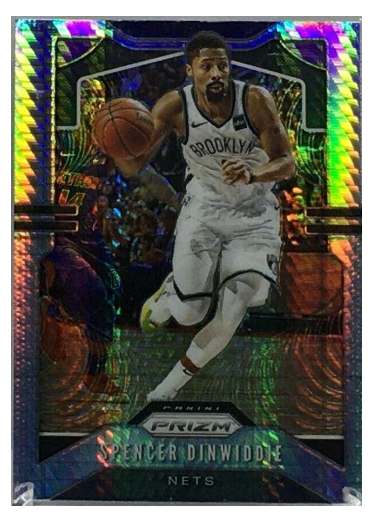 2019-20 Panini Prizm Base Set Spencer Dinwiddie #48 card