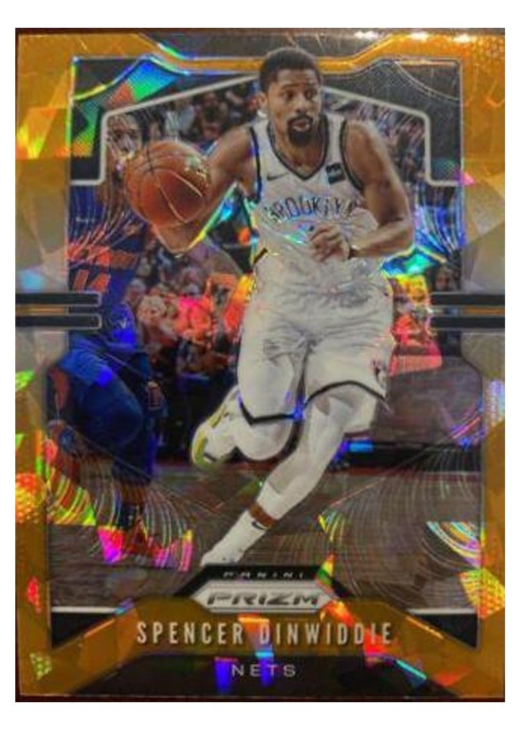2019-20 Panini Prizm Base Set Spencer Dinwiddie #48 card