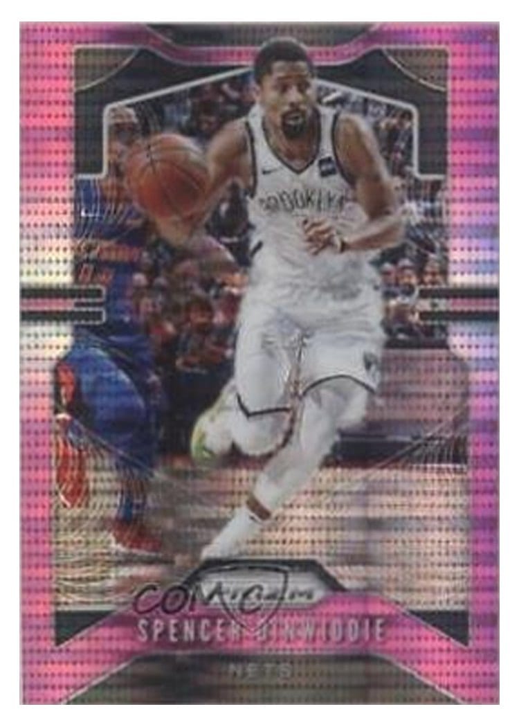 2019-20 Panini Prizm Base Set Spencer Dinwiddie #48 card
