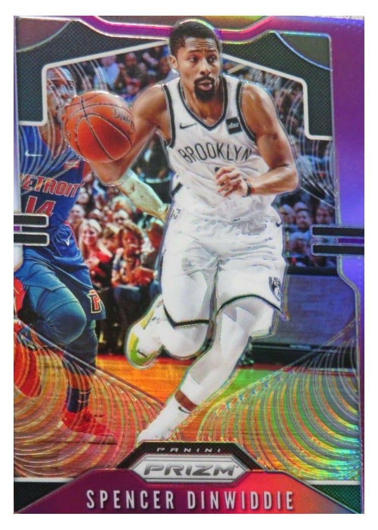 2019-20 Panini Prizm Base Set Spencer Dinwiddie #48 card