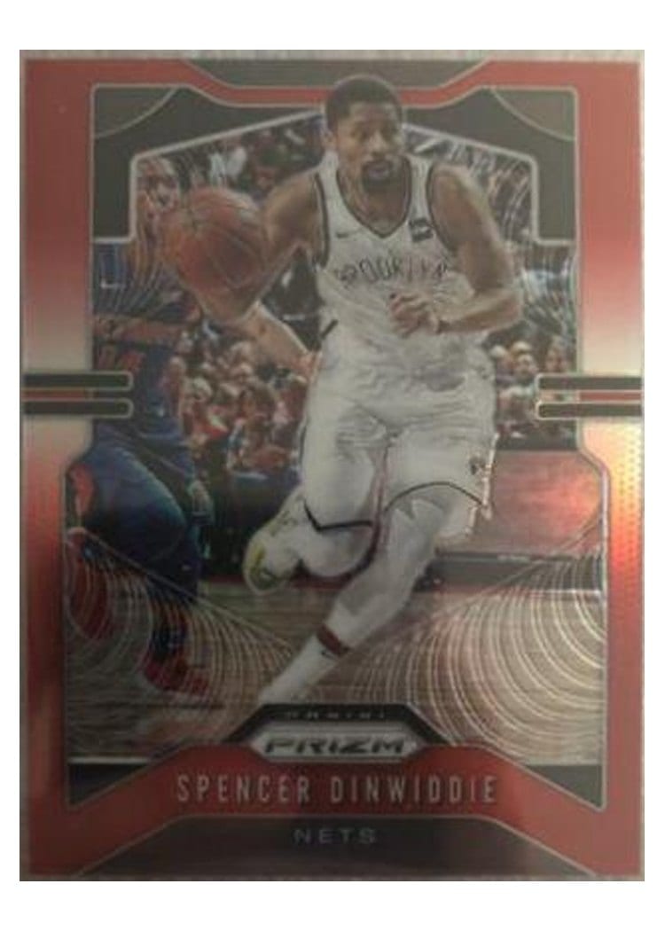 2019-20 Panini Prizm Base Set Spencer Dinwiddie #48 card