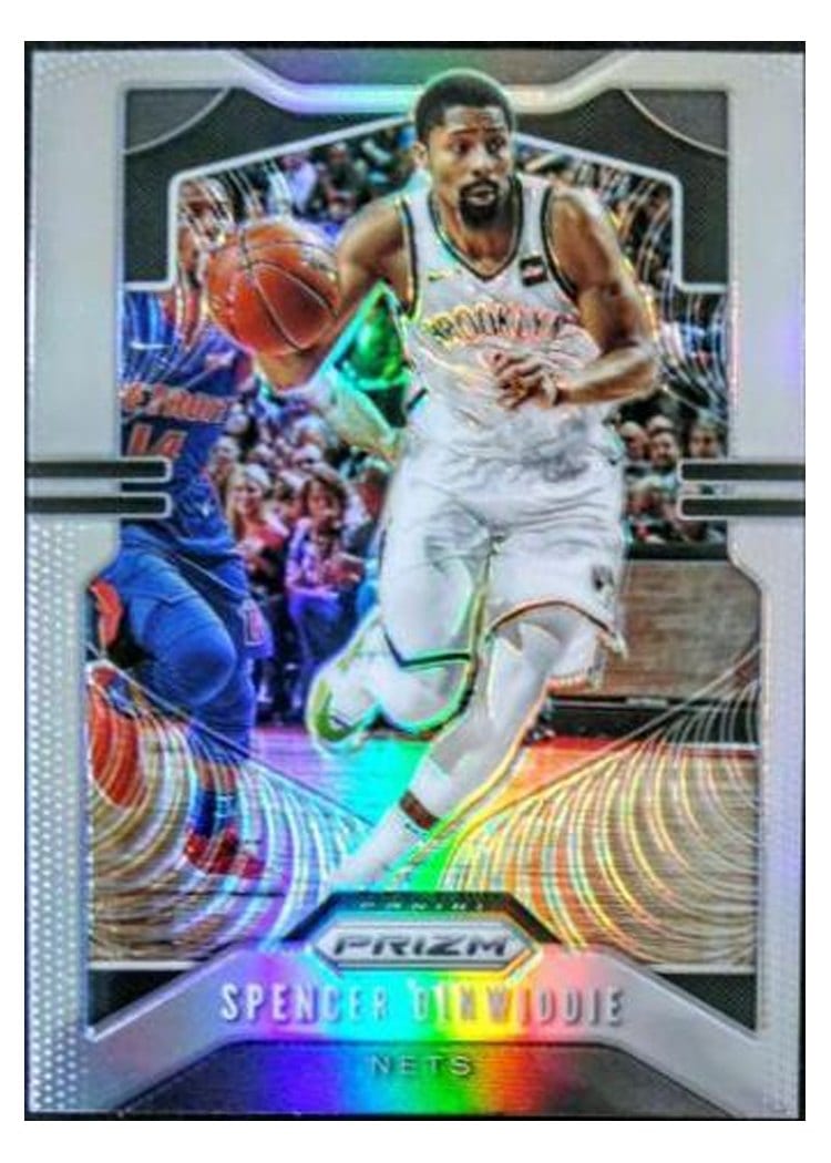 2019-20 Panini Prizm Base Set Spencer Dinwiddie #48 card