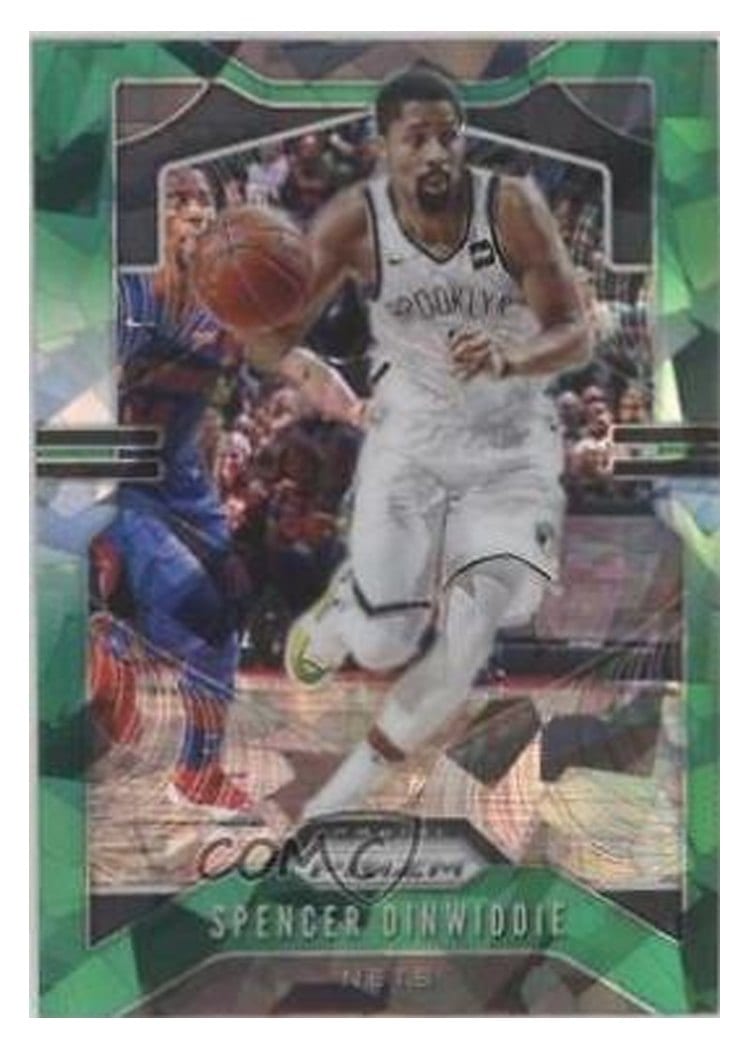 2019-20 Panini Prizm Base Set Spencer Dinwiddie #48 card
