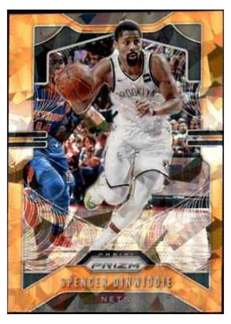 2019-20 Panini Prizm Base Set Spencer Dinwiddie #48 card