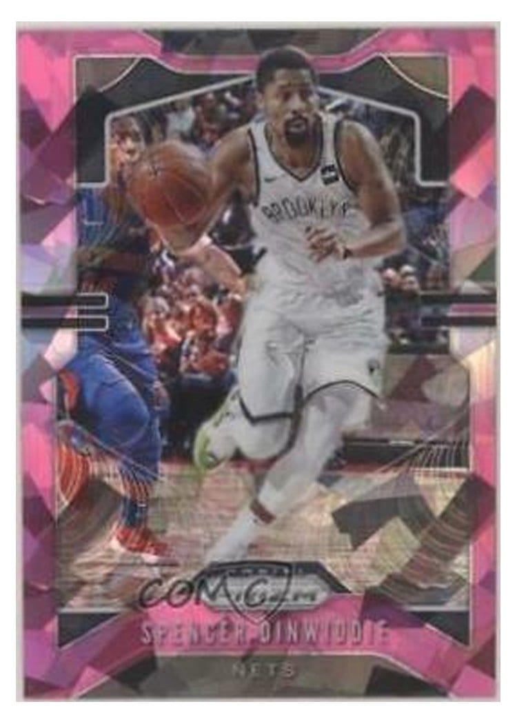 2019-20 Panini Prizm Base Set Spencer Dinwiddie #48 card