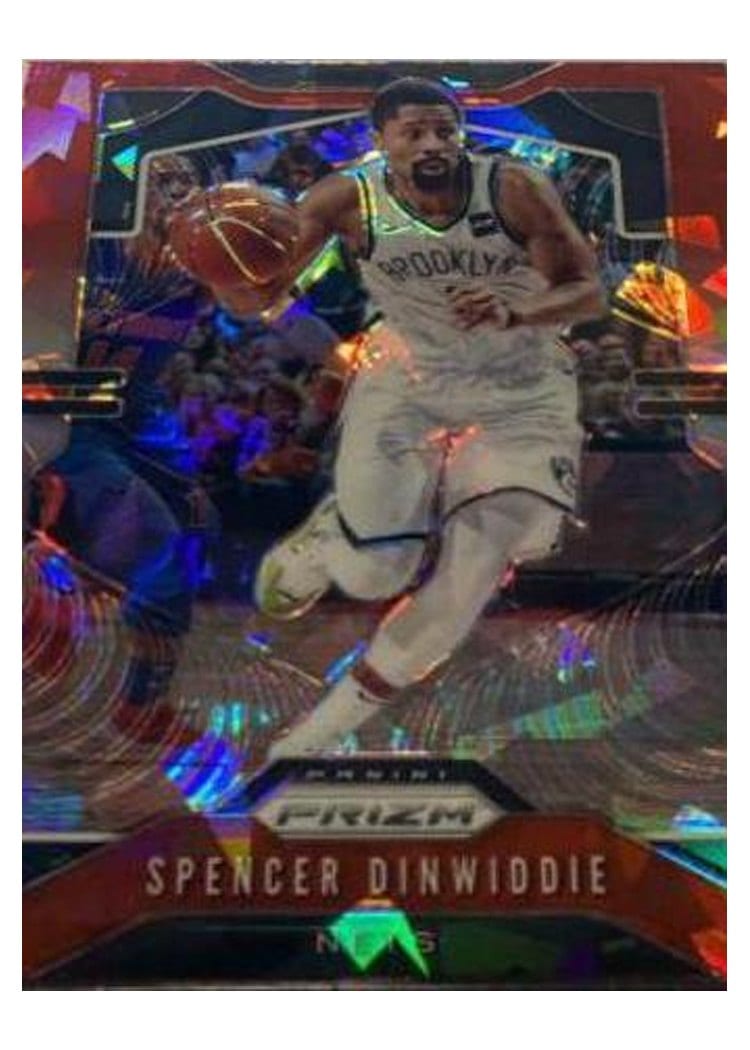 2019-20 Panini Prizm Base Set Spencer Dinwiddie #48 card