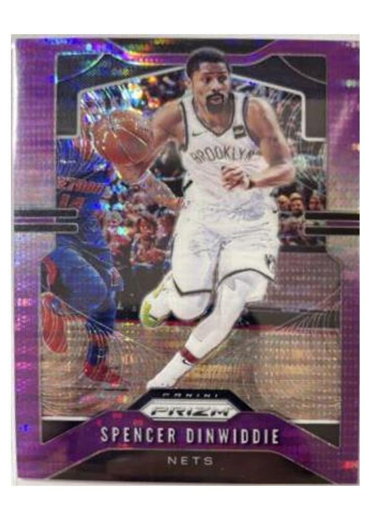 2019-20 Panini Prizm Base Set Spencer Dinwiddie #48 card