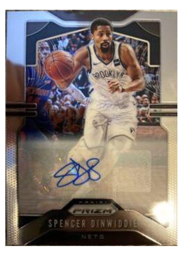 2019-20 Panini Prizm Base Set Spencer Dinwiddie #48 card