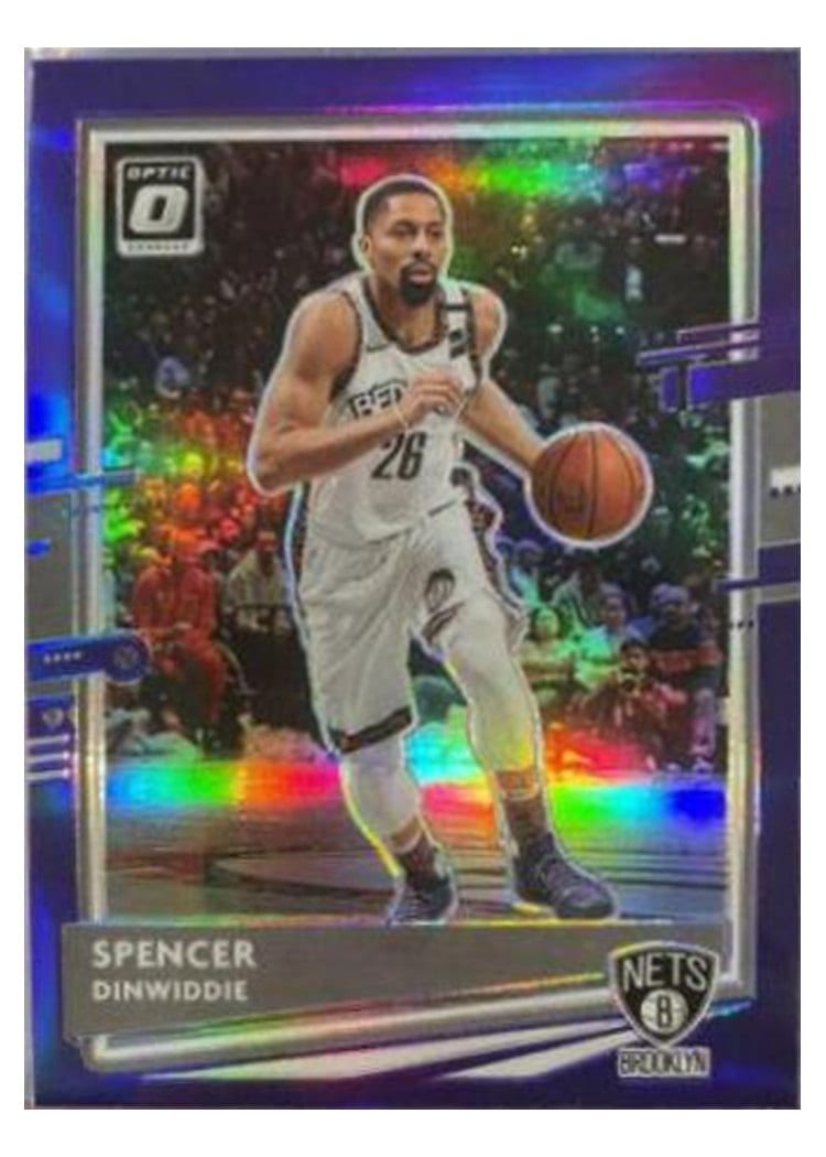 2020-21 Donruss Optic Base Set Spencer Dinwiddie #43 card