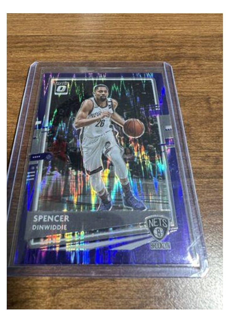 2020-21 Donruss Optic Base Set Spencer Dinwiddie #43 card