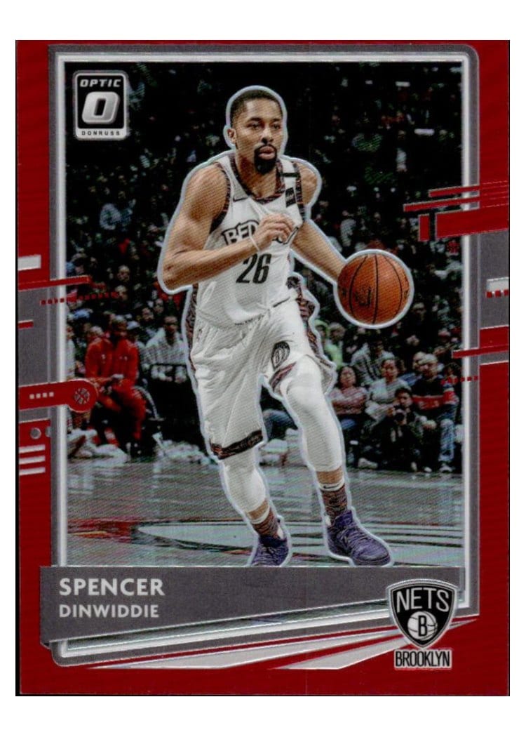 2020-21 Donruss Optic Base Set Spencer Dinwiddie #43 card
