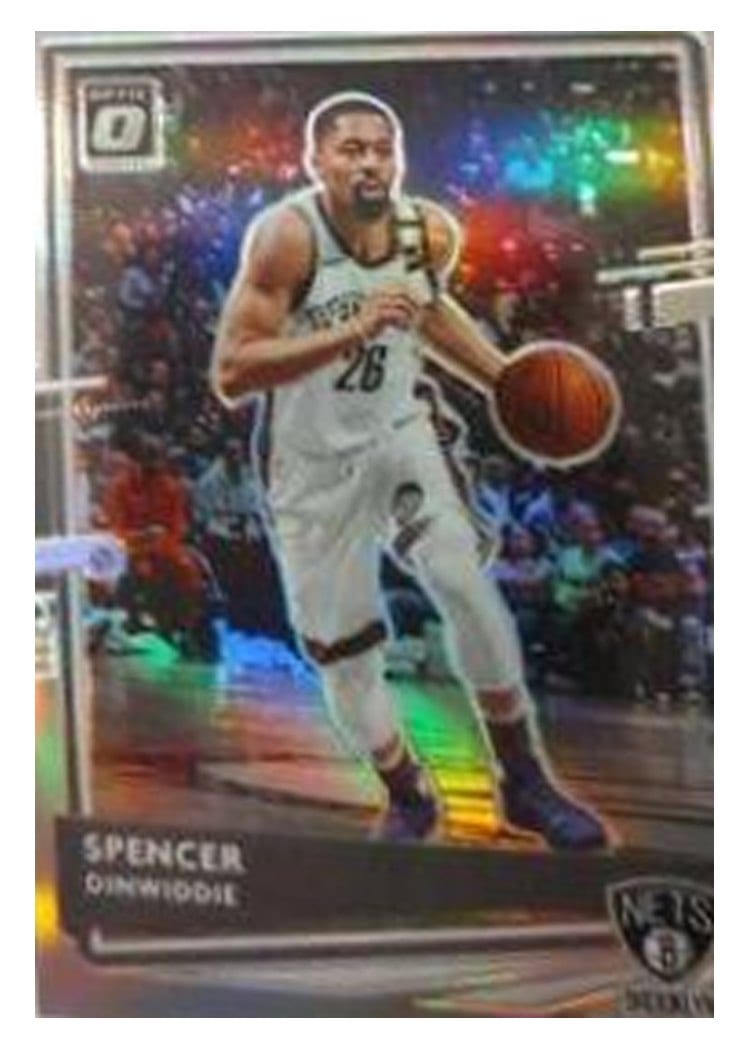 2020-21 Donruss Optic Base Set Spencer Dinwiddie #43 card