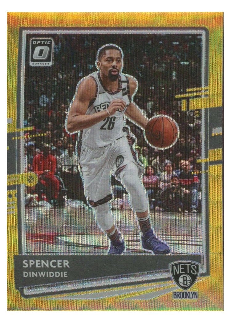 2020-21 Donruss Optic Base Set Spencer Dinwiddie #43 card