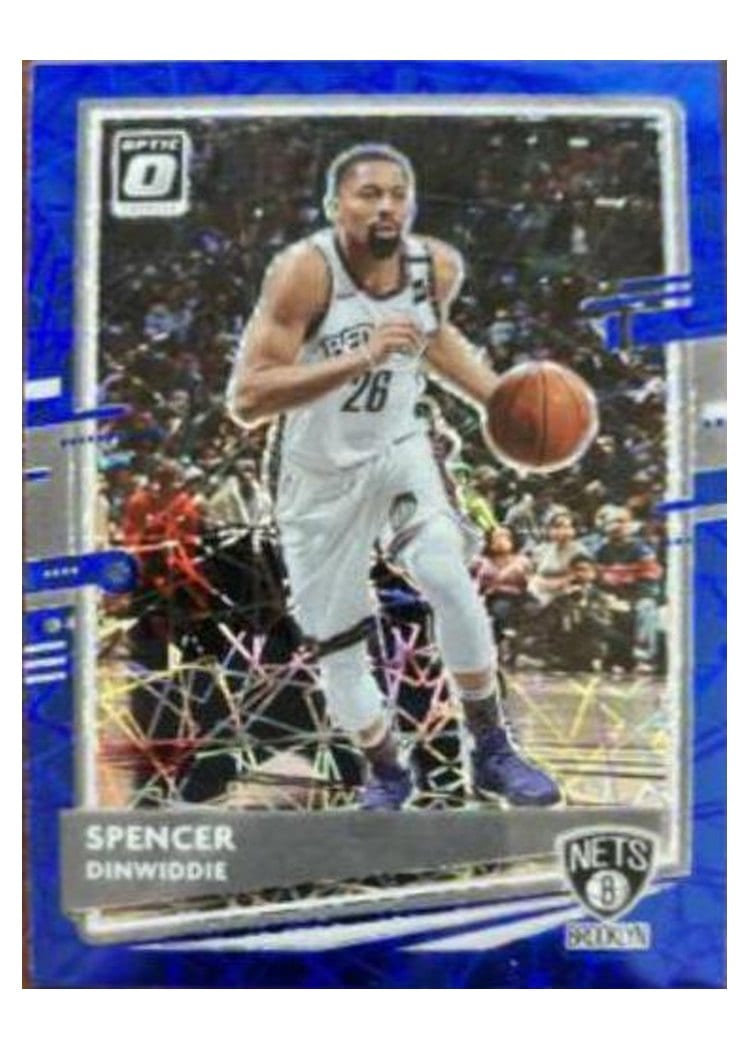 2020-21 Donruss Optic Base Set Spencer Dinwiddie #43 card