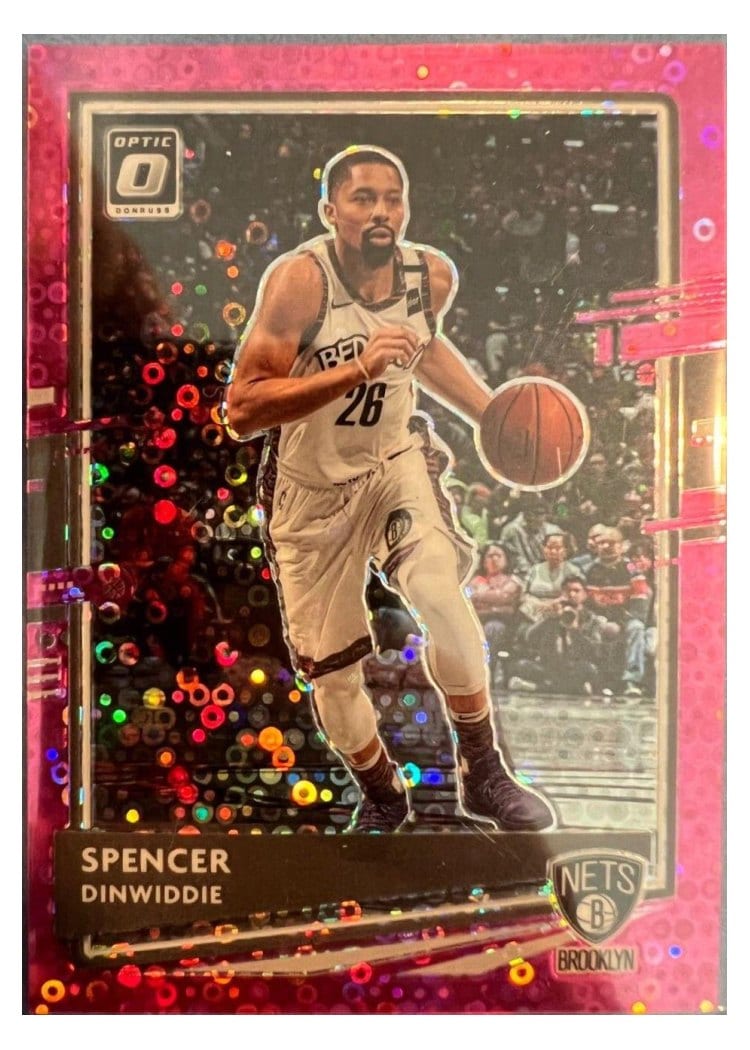 2020-21 Donruss Optic Base Set Spencer Dinwiddie #43 card