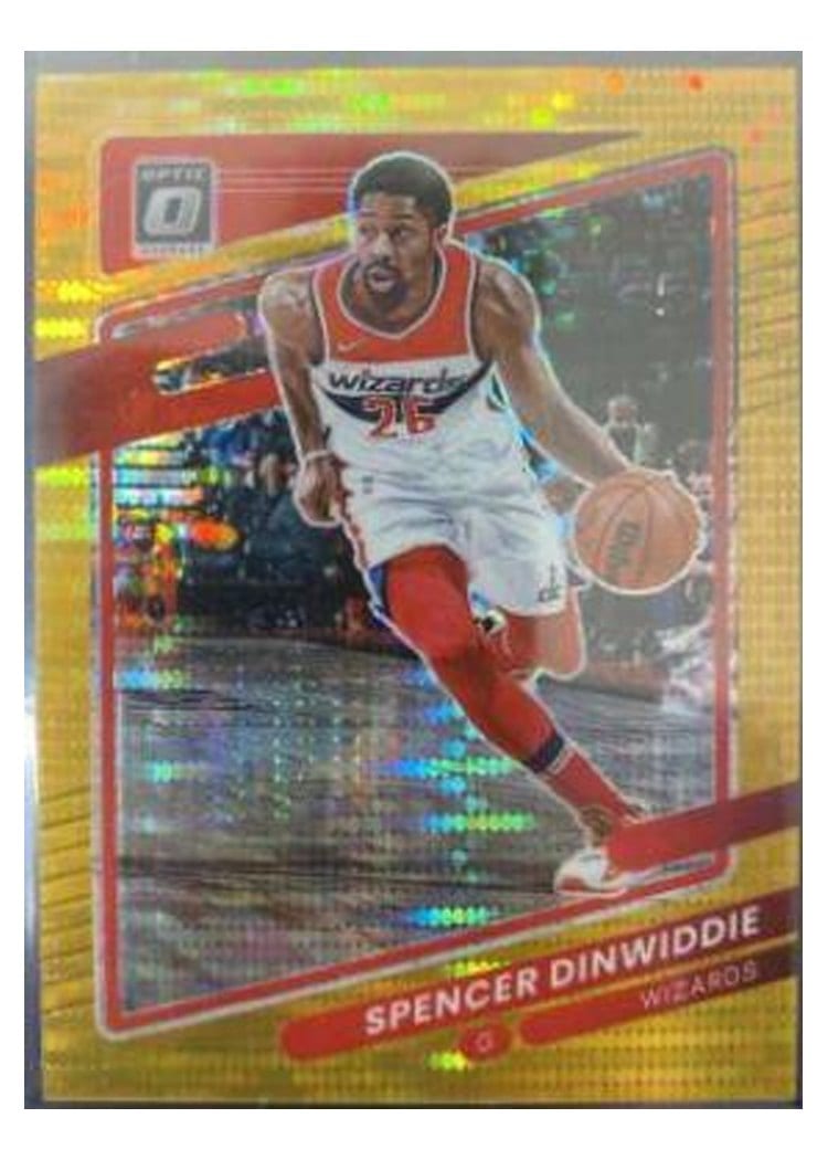2020-21 Donruss Optic Base Set Spencer Dinwiddie #43 card