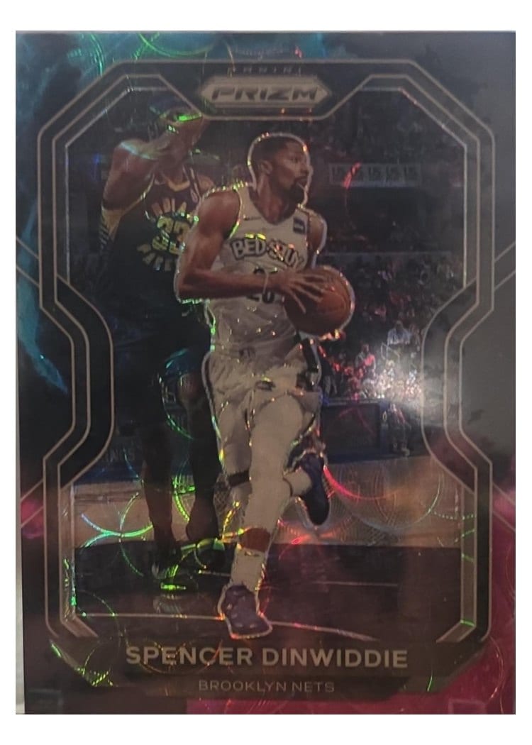 2020-21 Panini Prizm Base Set Spencer Dinwiddie #12 card