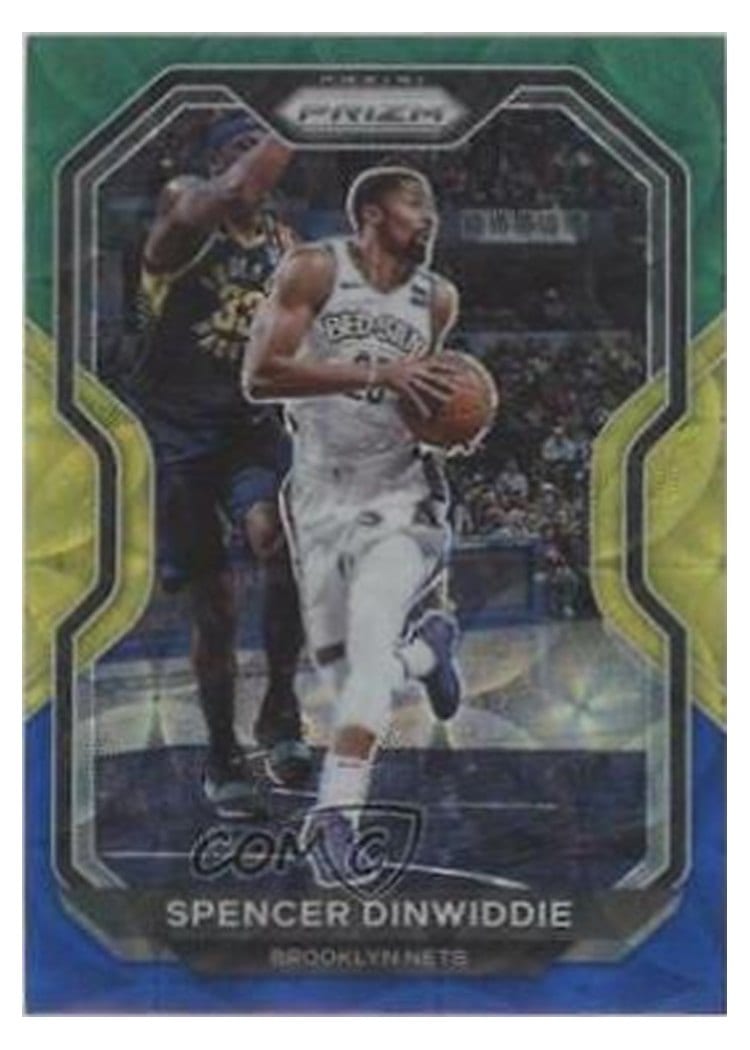 2020-21 Panini Prizm Base Set Spencer Dinwiddie #12 card