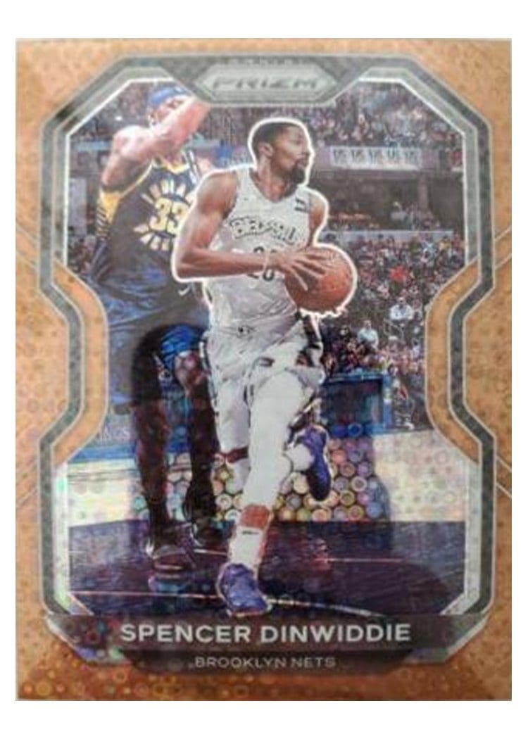 2020-21 Panini Prizm Base Set Spencer Dinwiddie #12 card
