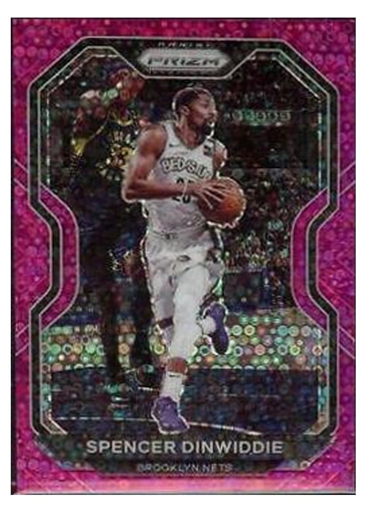 2020-21 Panini Prizm Base Set Spencer Dinwiddie #12 card