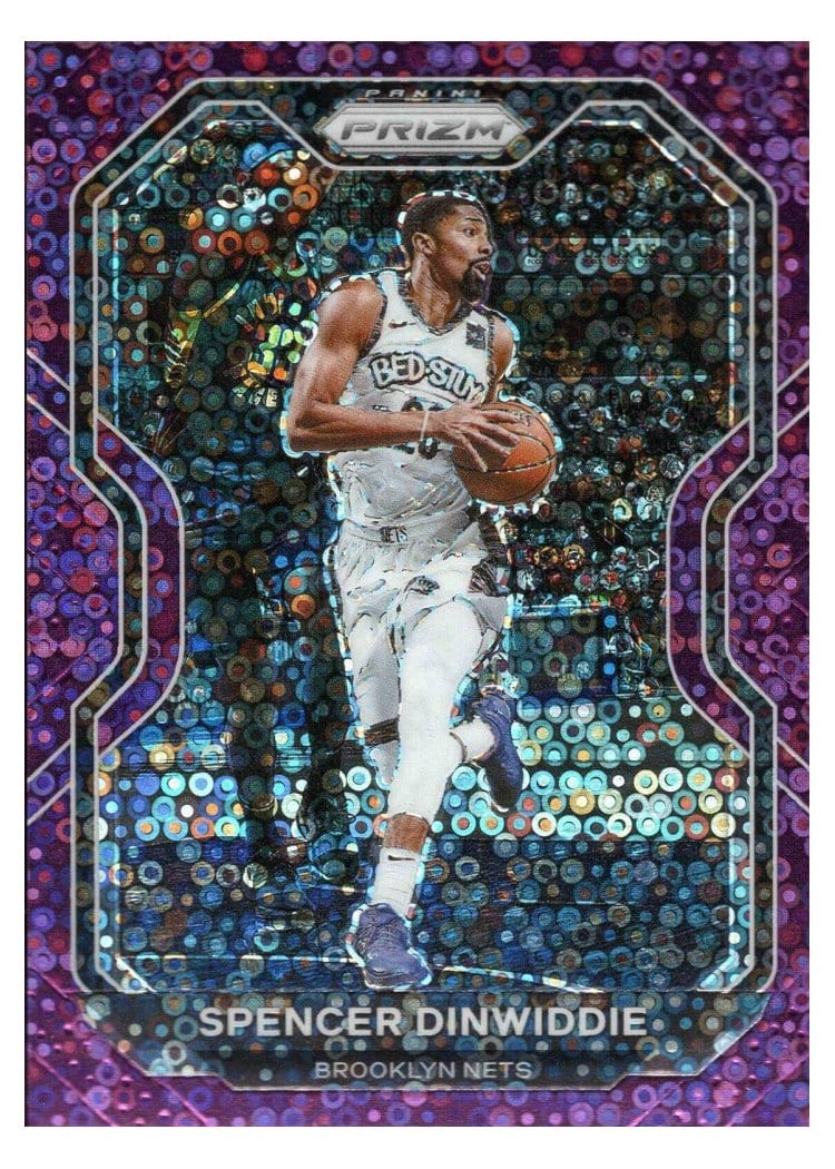 2020-21 Panini Prizm Base Set Spencer Dinwiddie #12 card