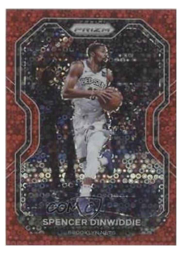 2020-21 Panini Prizm Base Set Spencer Dinwiddie #12 card